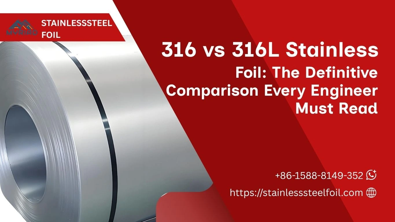 316 vs 316L Stainless Steel Foil