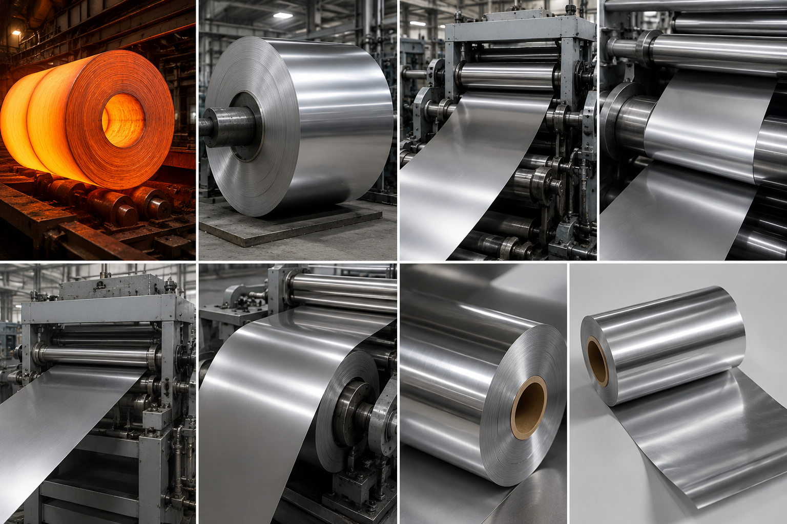 How Stainless Steel Foil Is Made From Hot-Rolled Coil to 0.01mm Foil