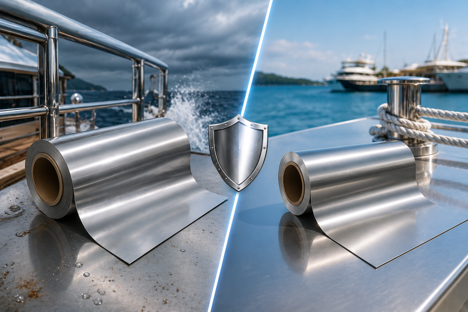 is 316L better than 304 for marine applications