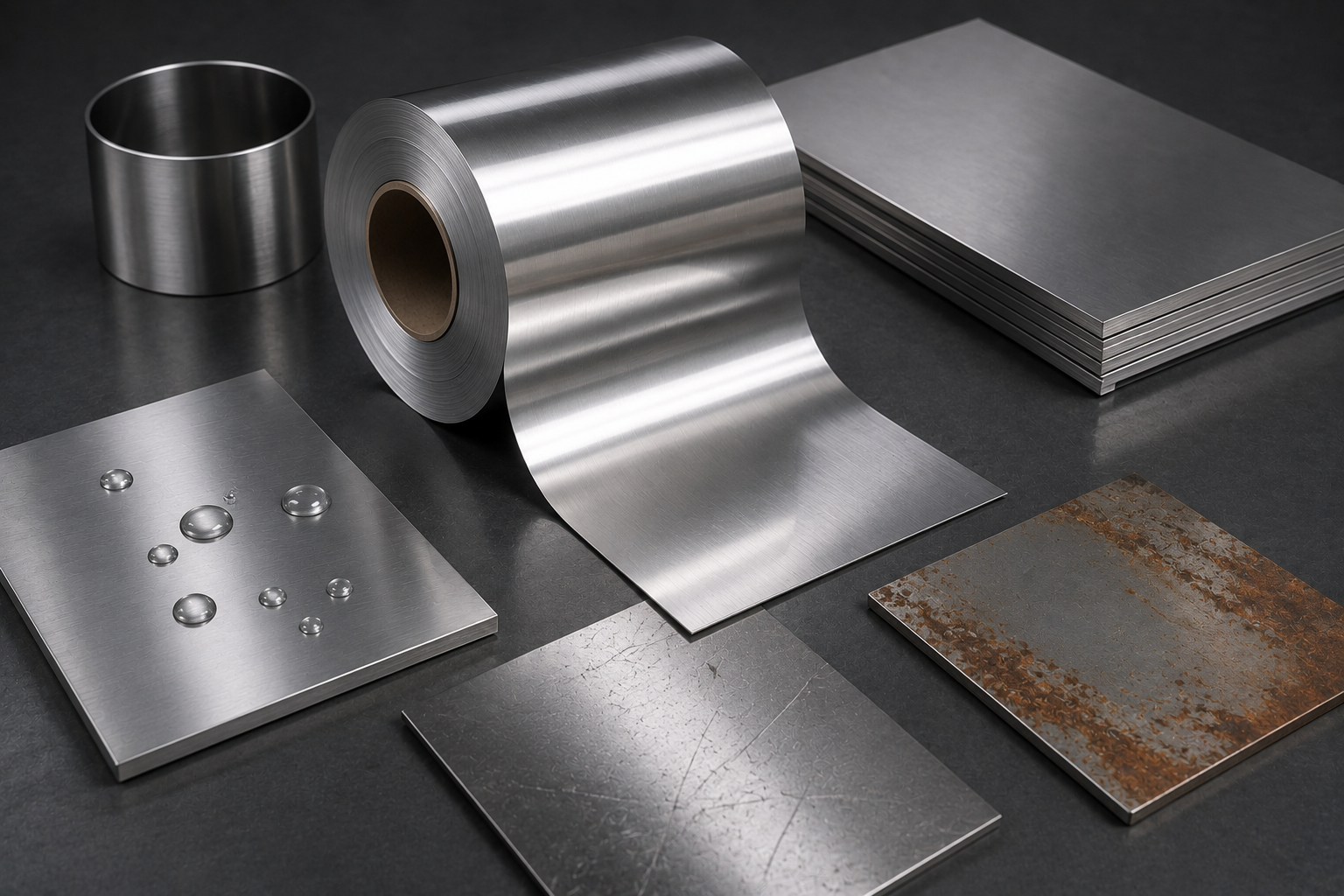 304 Stainless Steel Foil Properties and Limitations