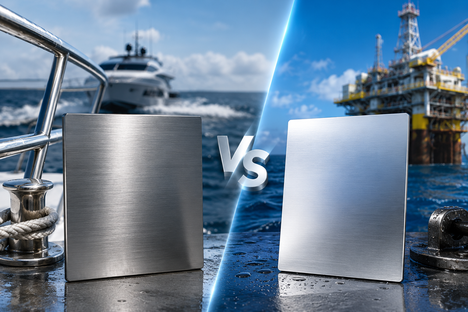 304 vs 316L in Marine Applications