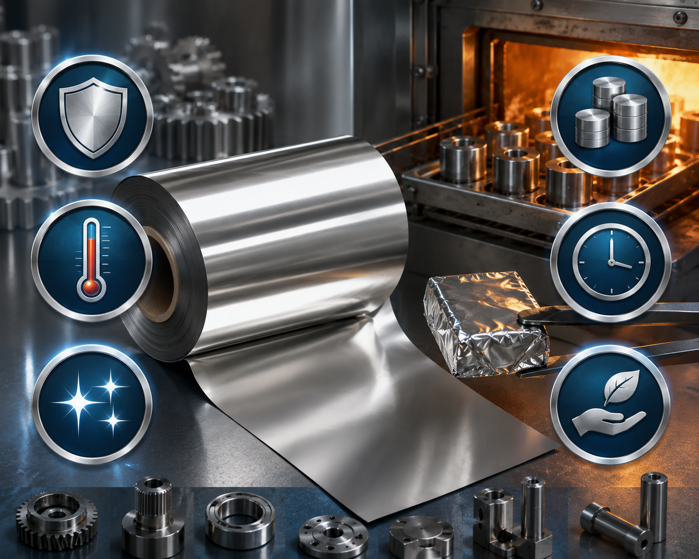 Benefits of Using Stainless Steel Heat Treat Foil
