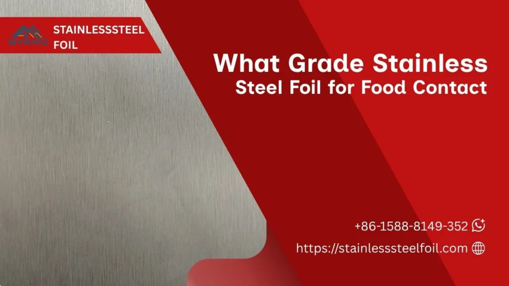 Steel Foil for Food Contact
