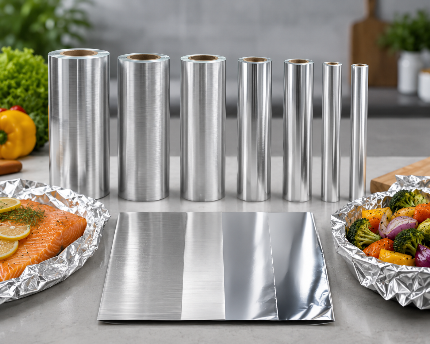 Grades of Stainless Steel Foil for Food Contact