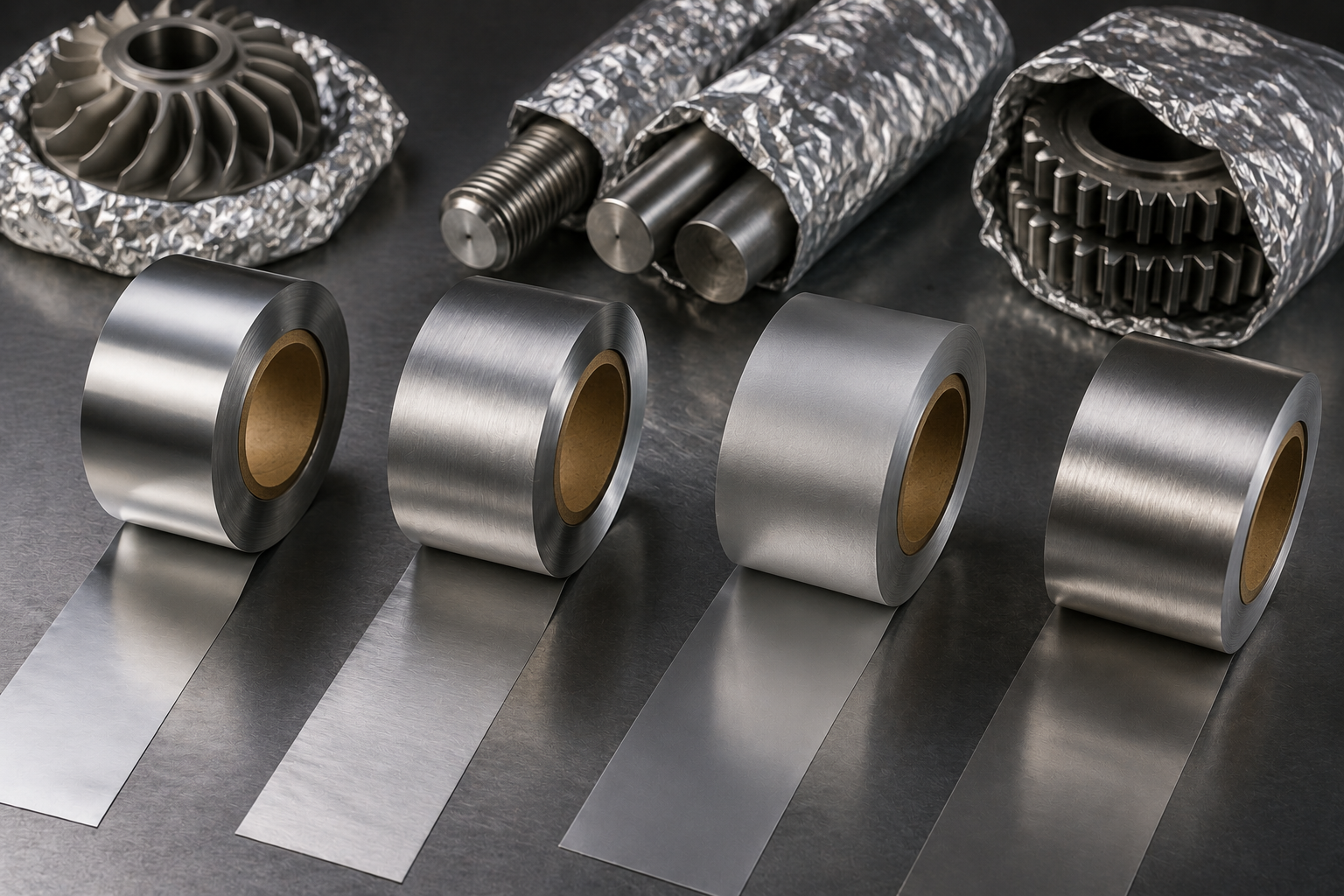 Grades of Stainless Steel Foil for Heat Treatment Wrapping