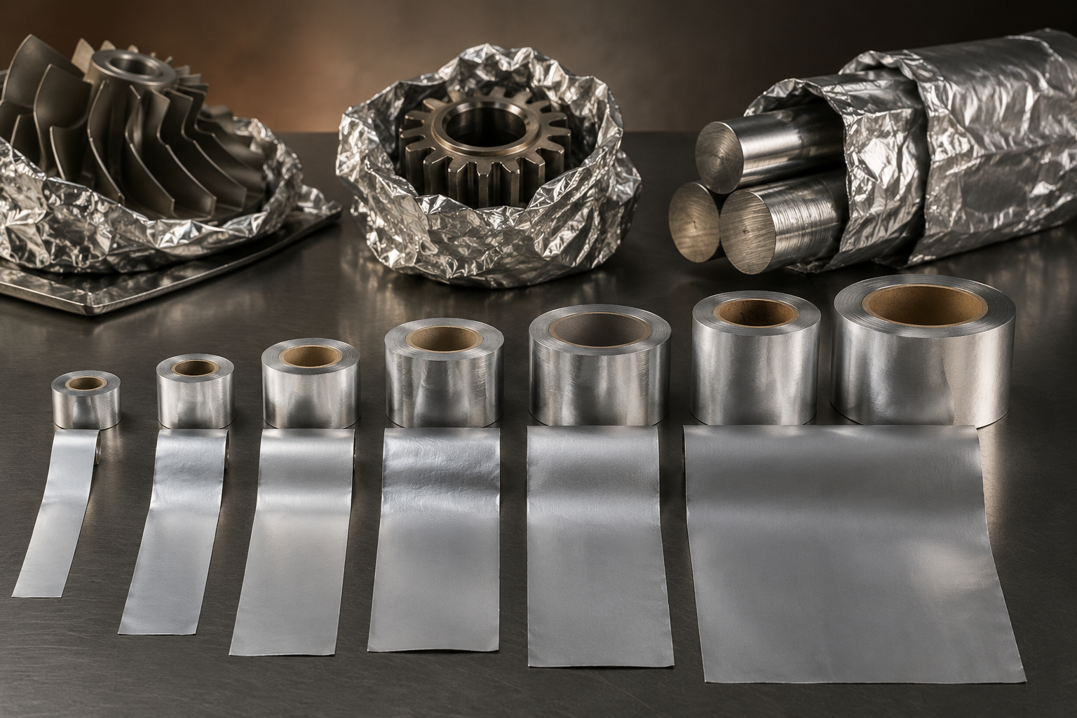 Thicknesses for Heat Treatment Wrapping