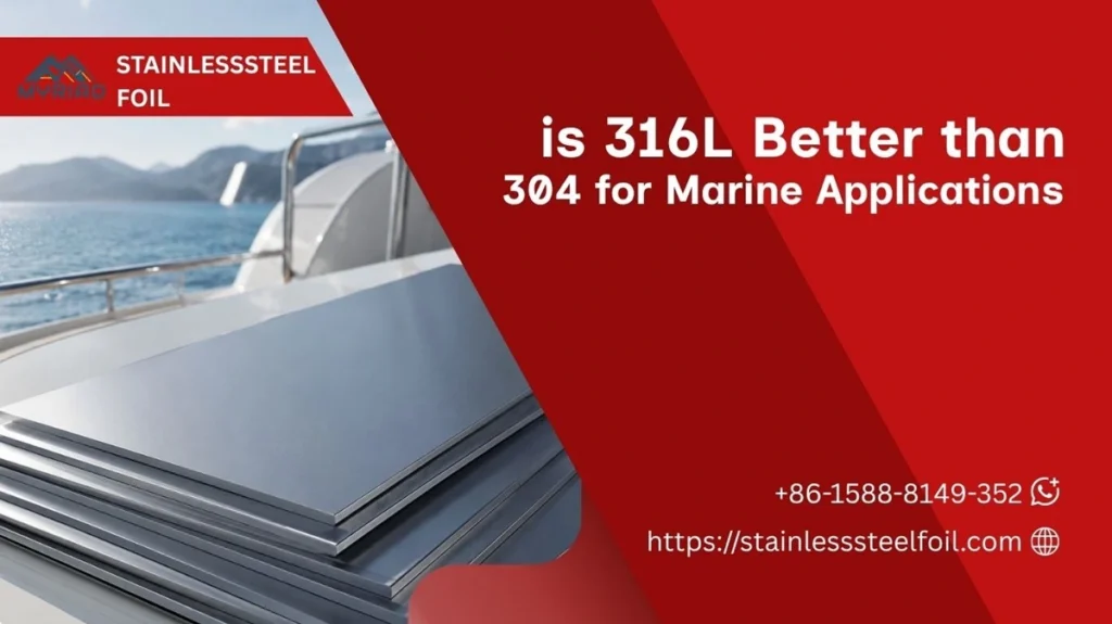 is 316L Better than 304 for Marine Applications