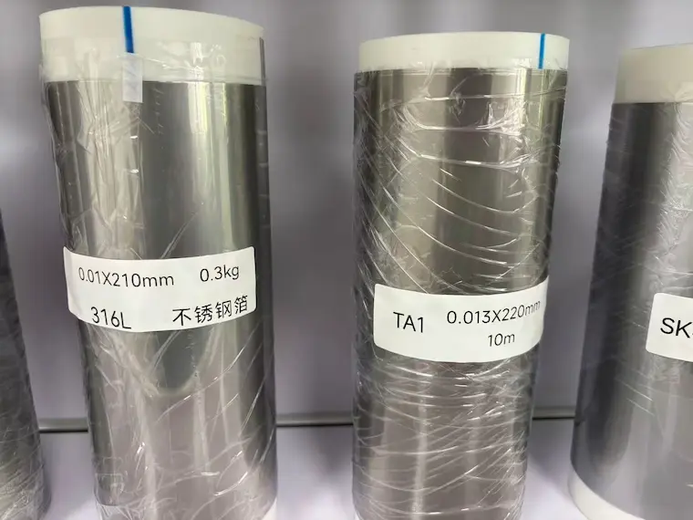 0.01 316L stainlesss steel foil