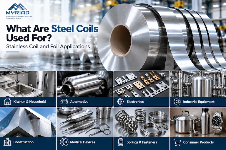 What Are Steel Coils Used For? Stainless Coil and Foil Applications